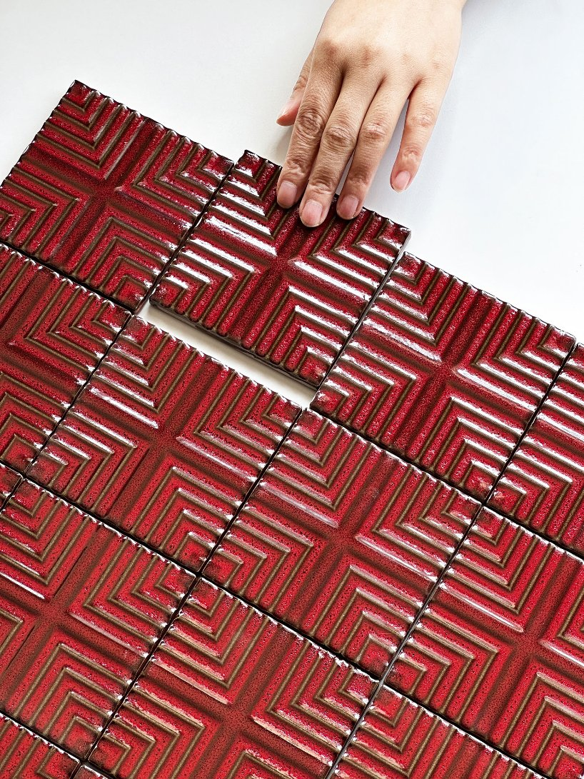 Colorful Cross Kiln Renovation Series Wall Tiles