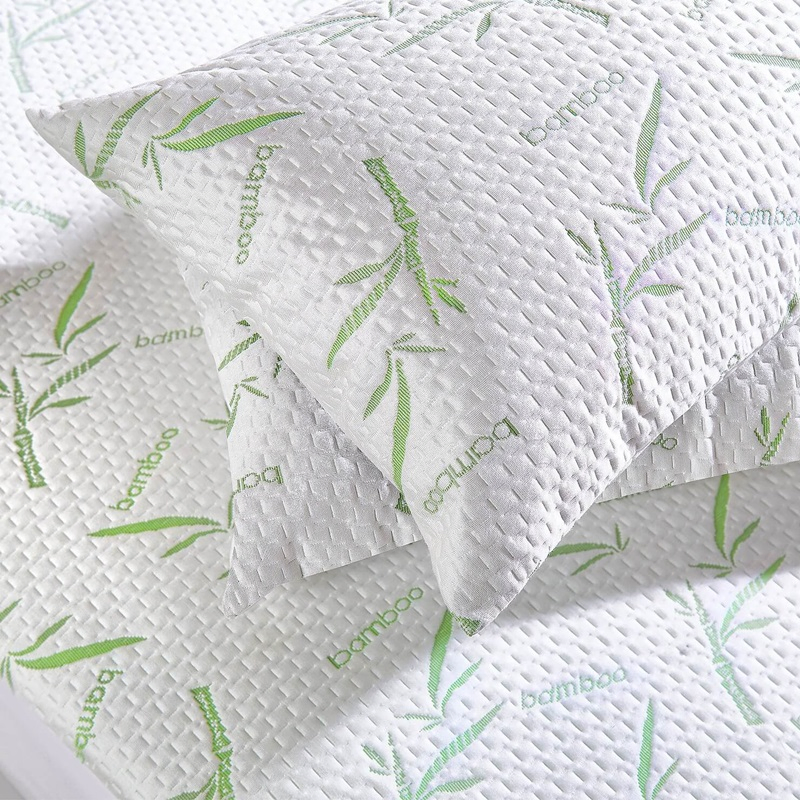 Bamboo Fiber 3D Air Layer Hypoallergenic TPU Waterproof Mattress Protector Cover Bed Sheet