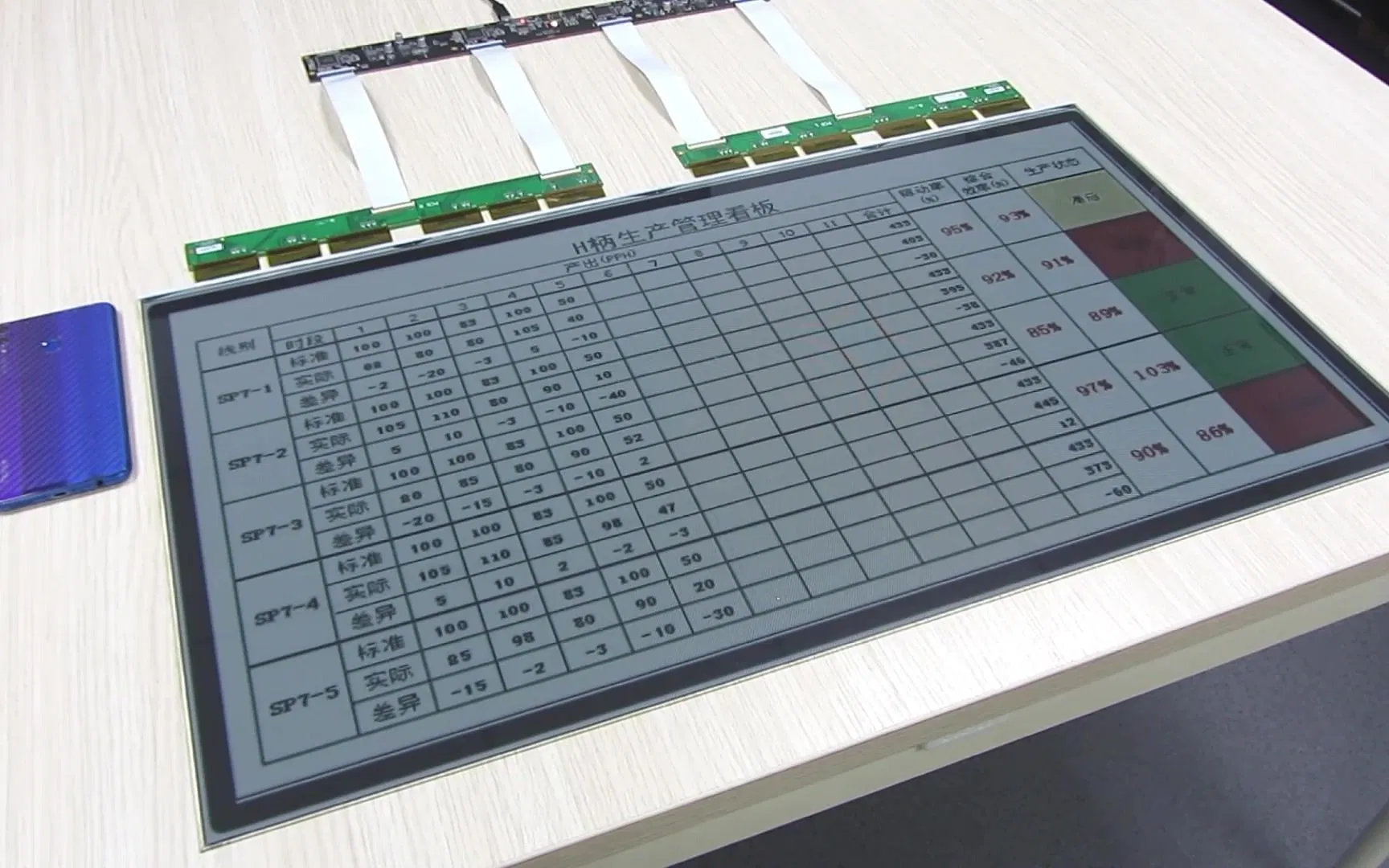 31.5 Inch Color EPD for Bus Stop Street Advertising Display