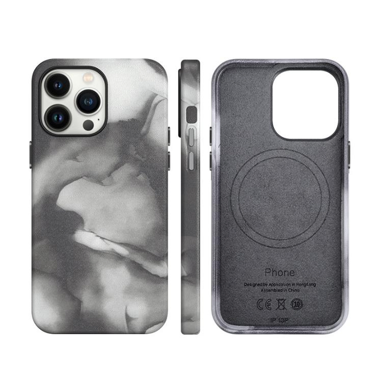 Чехол для iPhone 14 с MagSafe, ротационный, из искусственной кожи