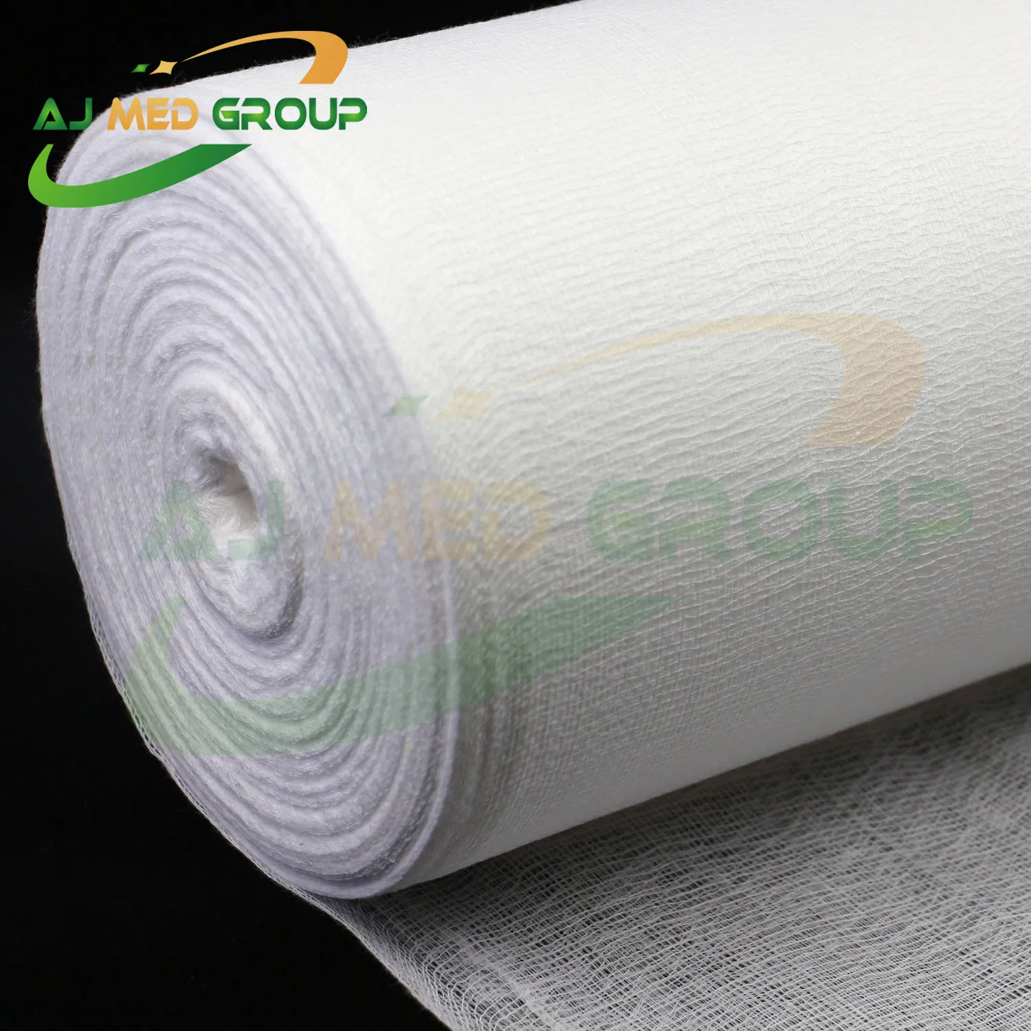 Medical 100% Cotton Jumbo Gauze Roll Big Bleached Absorbent Gauze Rolled 3000m