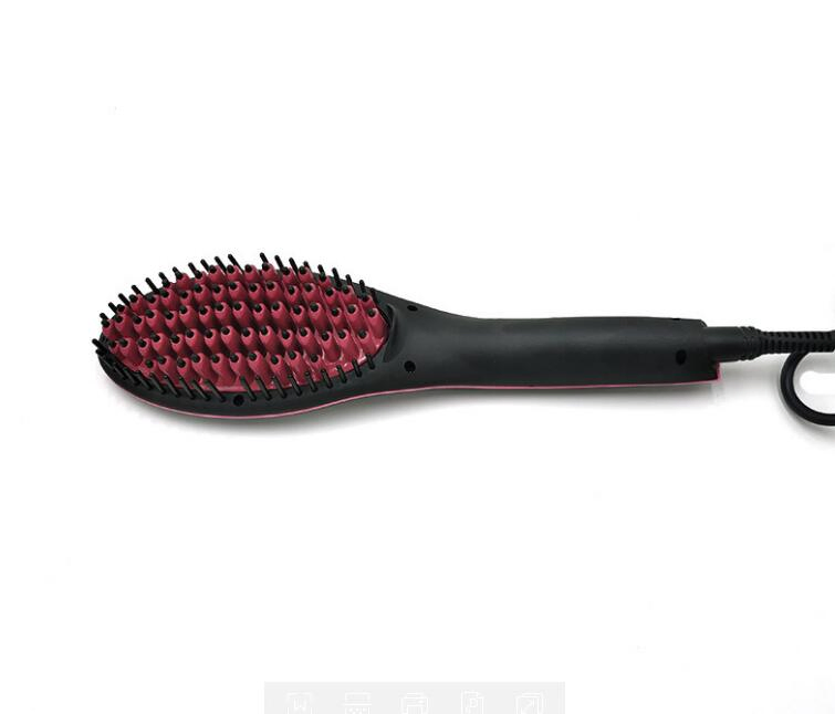 Ceramic Electric Hair Straightener Brush, Different Colors