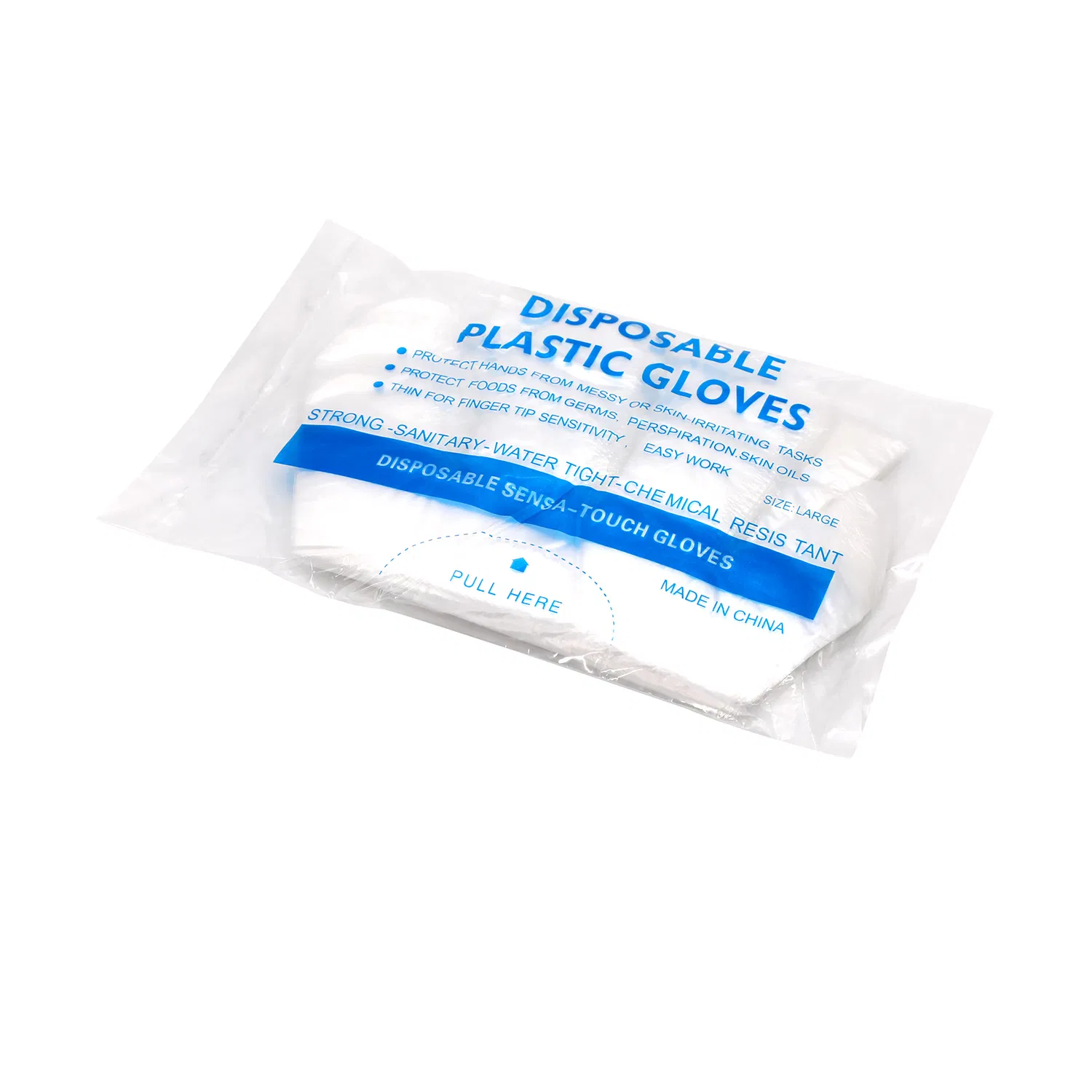 Food Grade Factory Supply PE Glove Plastic HDPE Glove Disposable Gloves