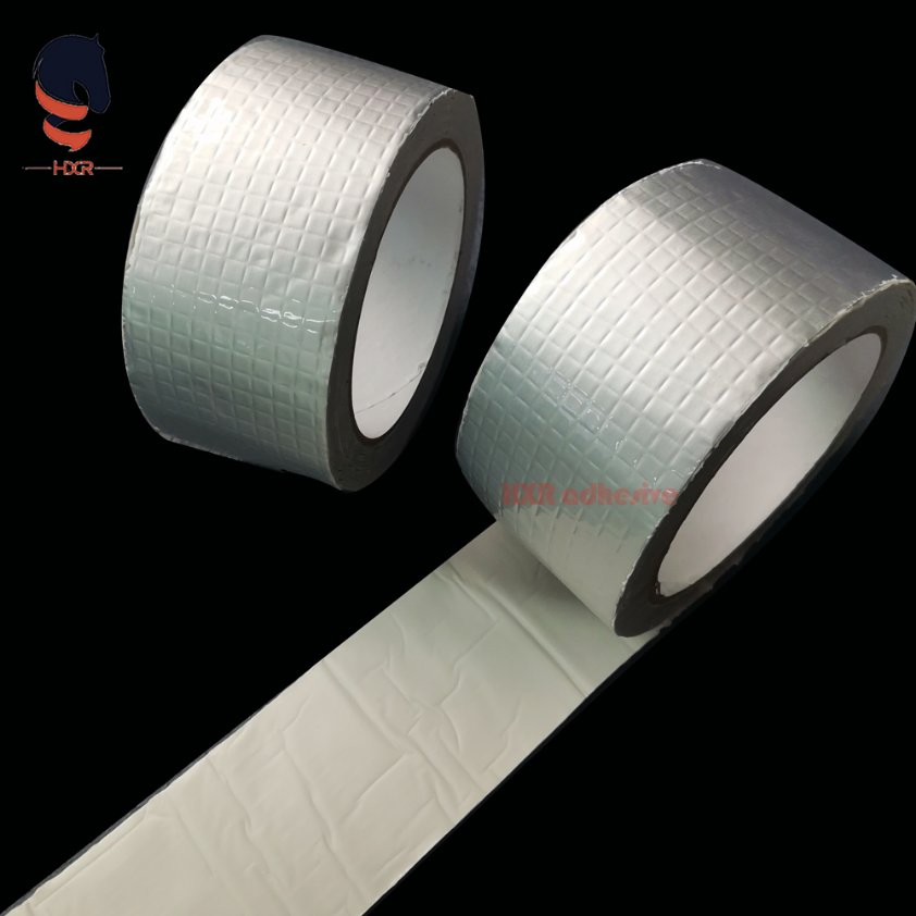Wholesell Reinforced Waterproof Sealant Aluminum Foil Butyl Rubber Tape for Roof Pipe