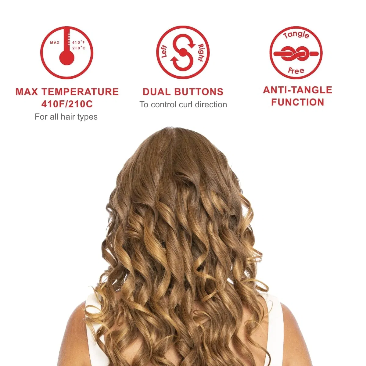 Hot Sale Automatic Rose Shape Shoulder Length Hair Electric Hair Curler