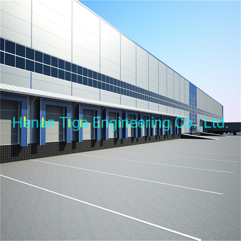 Low Cost Multi-Story Wind-Resistant Customized Prefabricated Steel Structure Warehouse