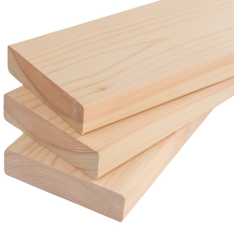 Finger-Joint Solid Board with Knots and Without Knots