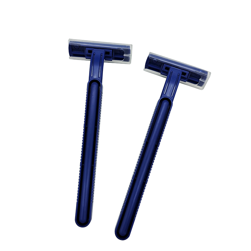 OEM ODM Disposable Shaving Razor Double Blade Razor with Plastic Handle