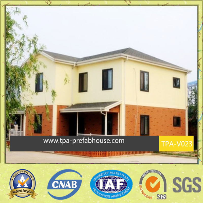 Two Story Prefabricated House for Living (TPA-V009)