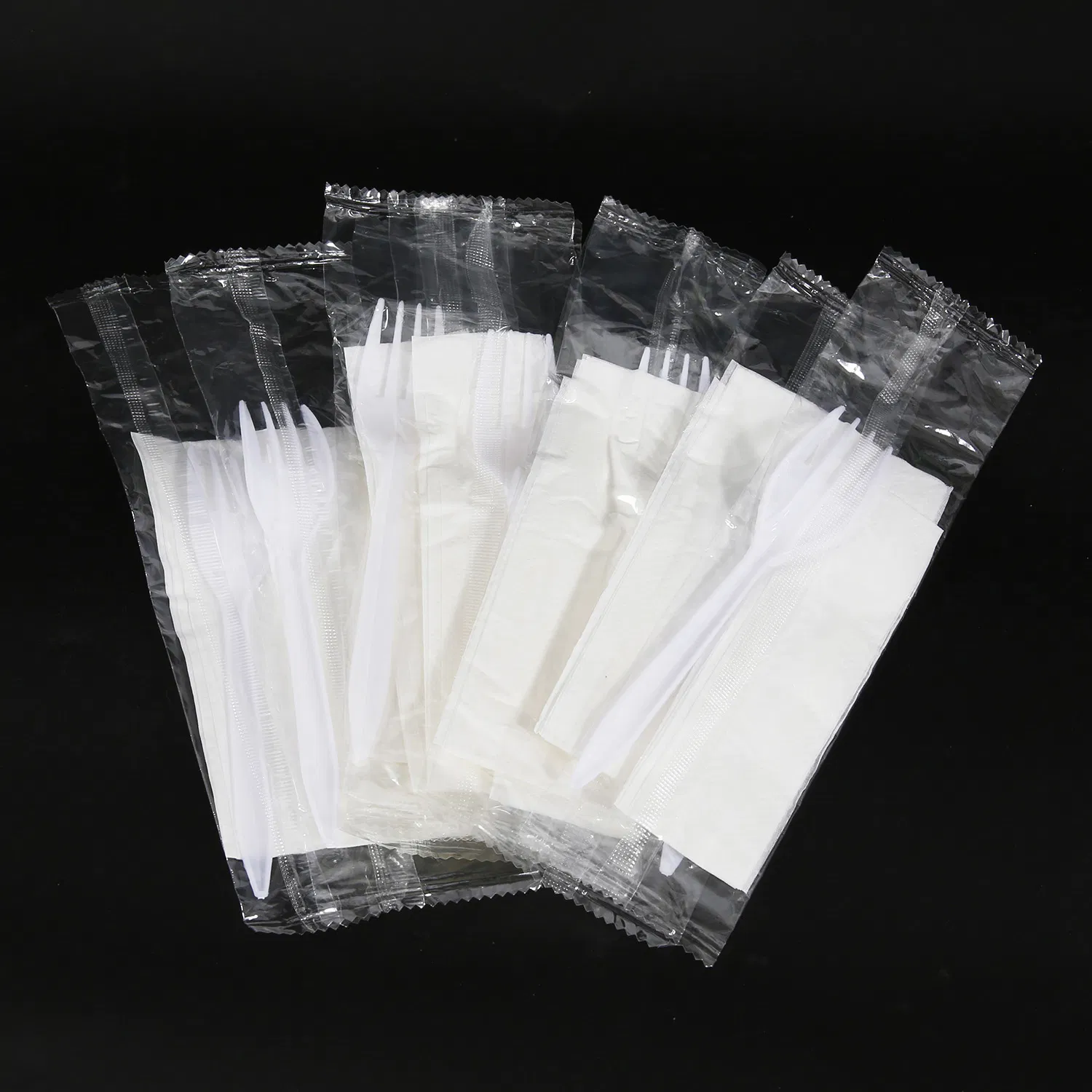 Food Grade Plastic Disposable Tableware Fork Spoon Knife Cup