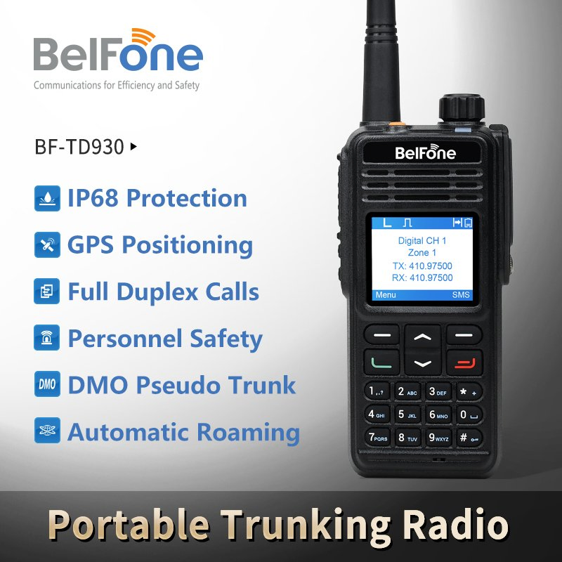 Рация Belfone BF-TD930EX цифровая, защита IP68
