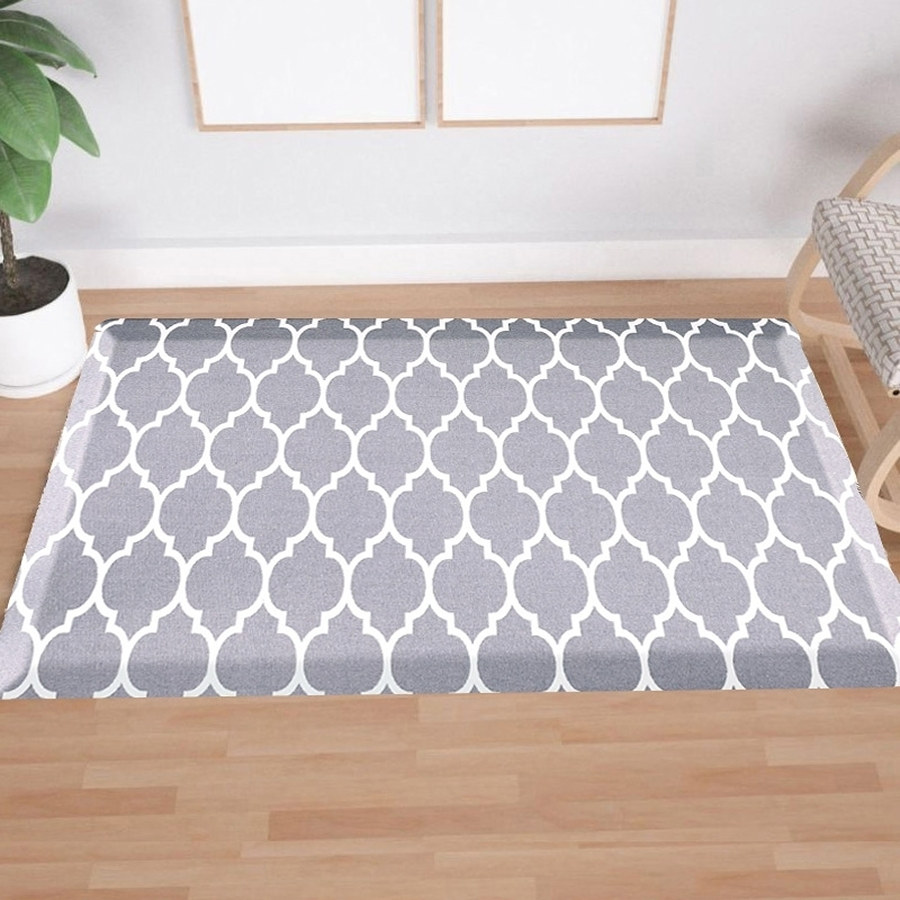 Thickened PVC Kitchen Rugs 21mm Thickness Decorative Kitchen Mats