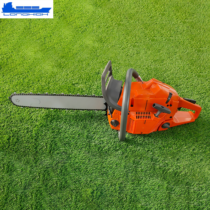 High-Performance 65cc Wood Cutting Hus365 Gasoline Chainsaw with 3.4 Kw Engine Power and Alloy Bar