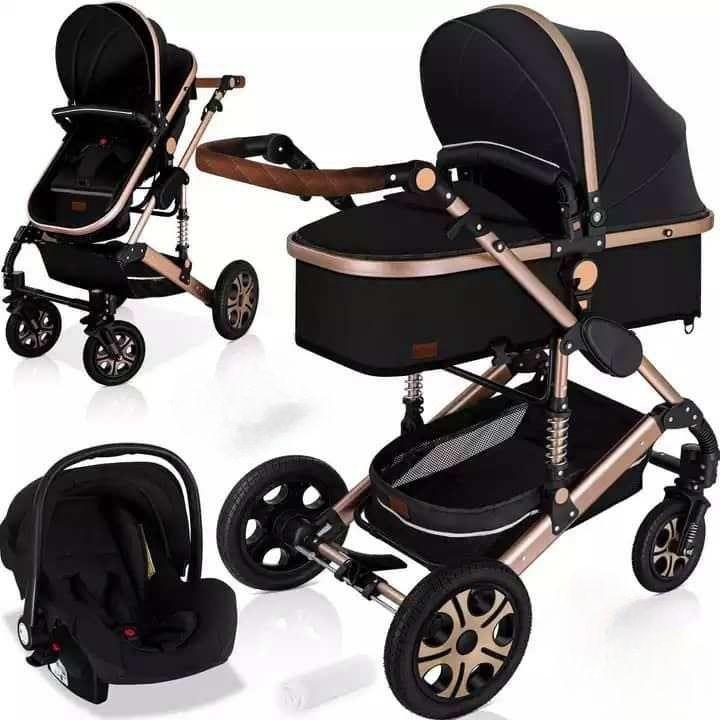 Factory 360 Degrees 3 in 1 Baby Stroller Folding Luxury Baby Pram