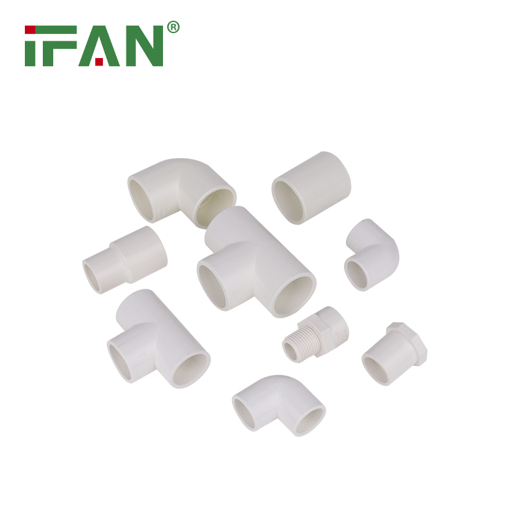 Ifan Sch40 Low Price 3/4"-6" White Pn16 Bushing UPVC Fitting