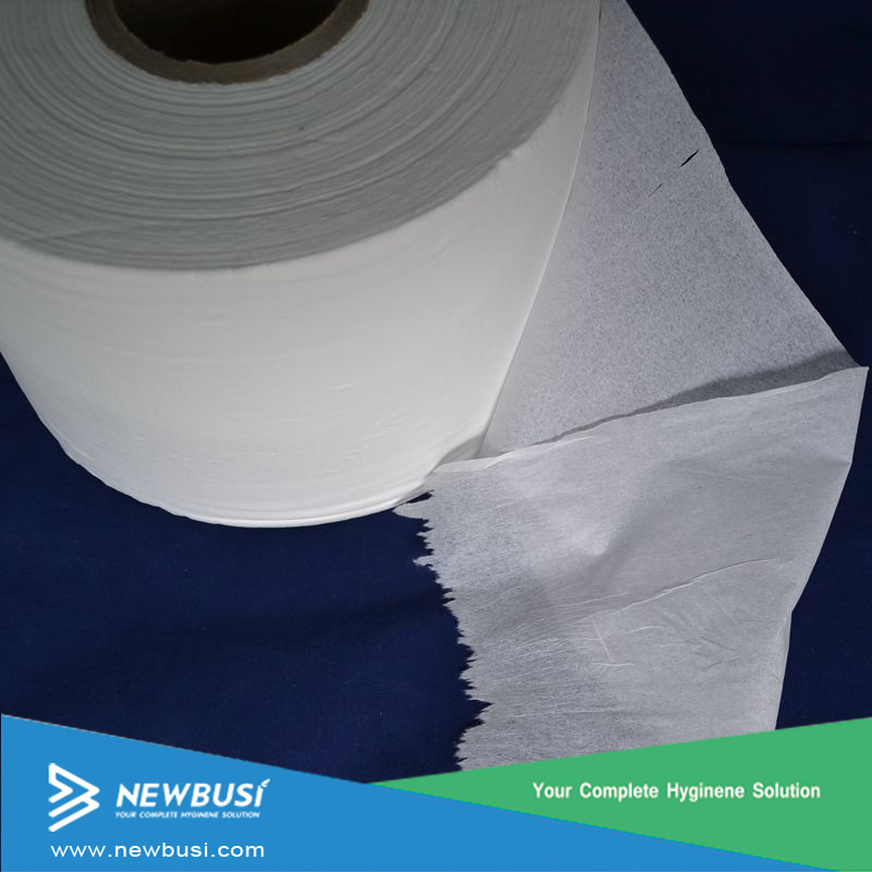 Raw Material Jumbo Tissue Paper for Baby Diaper
