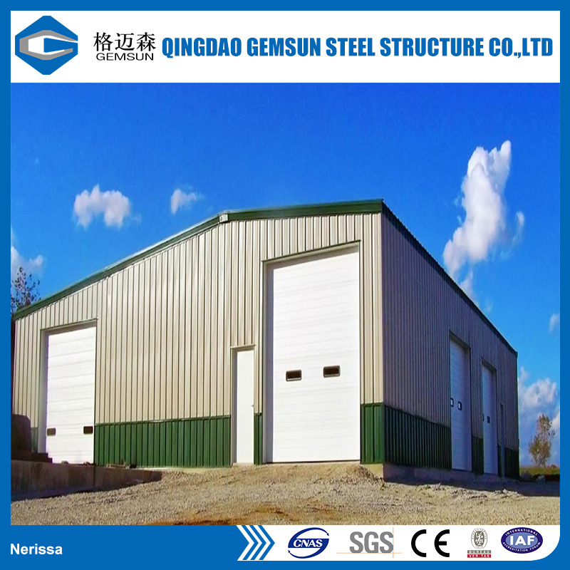 H-Section Column/Beam Light Steel Building/Workshop/Office/Warehouse