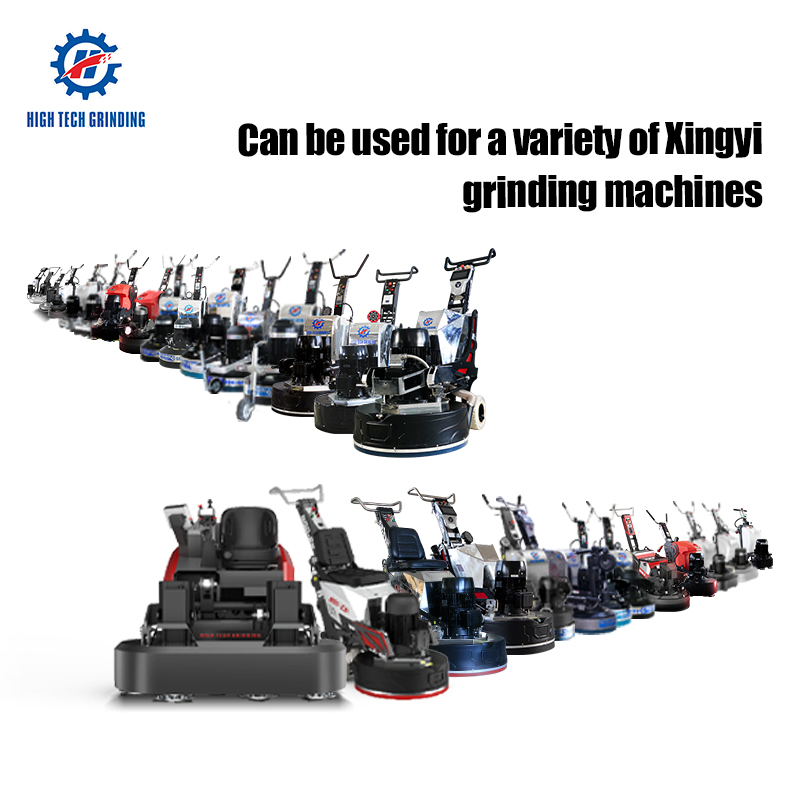 Полировальная головка 3 дюйма для бетона, набор 6 зернистостей