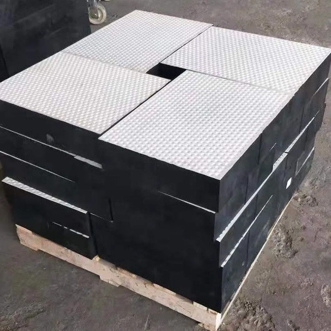 Customized Round Pattern Bridge Plate Rubber Bearing Seismic Damping Elastomeric Bearing Pads for Building Infrastructure
