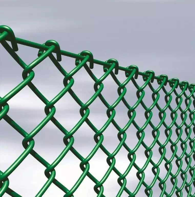 PVC Coated Chain Link Mesh /Security Fence/Diamond Shape Mesh/Chain Link Fence /Wire Mesh/Diamond Hole Cyclone Fence /Chain Link Fencing