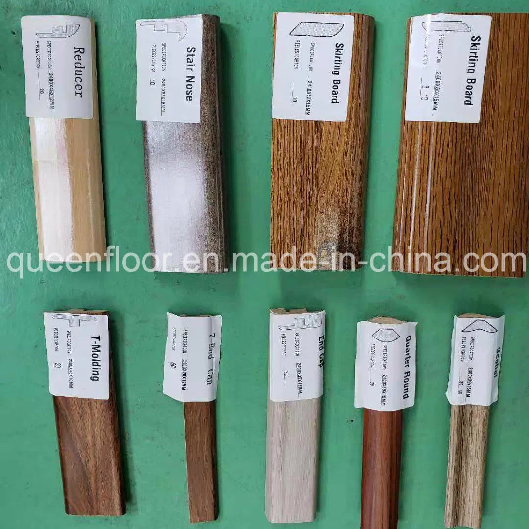 Quater Roud Accessory of 12mm Laminate Floormade in China Shandong Manufacturer