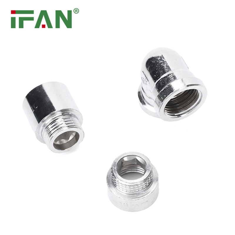 Ifan Good Quality 1/2"-2" Silver Bushing Brass Pipe Fittings