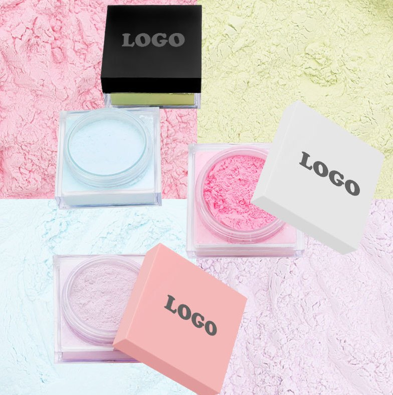 Private Label Makeup Oil Control Makeup Face Setting Loose Powder
