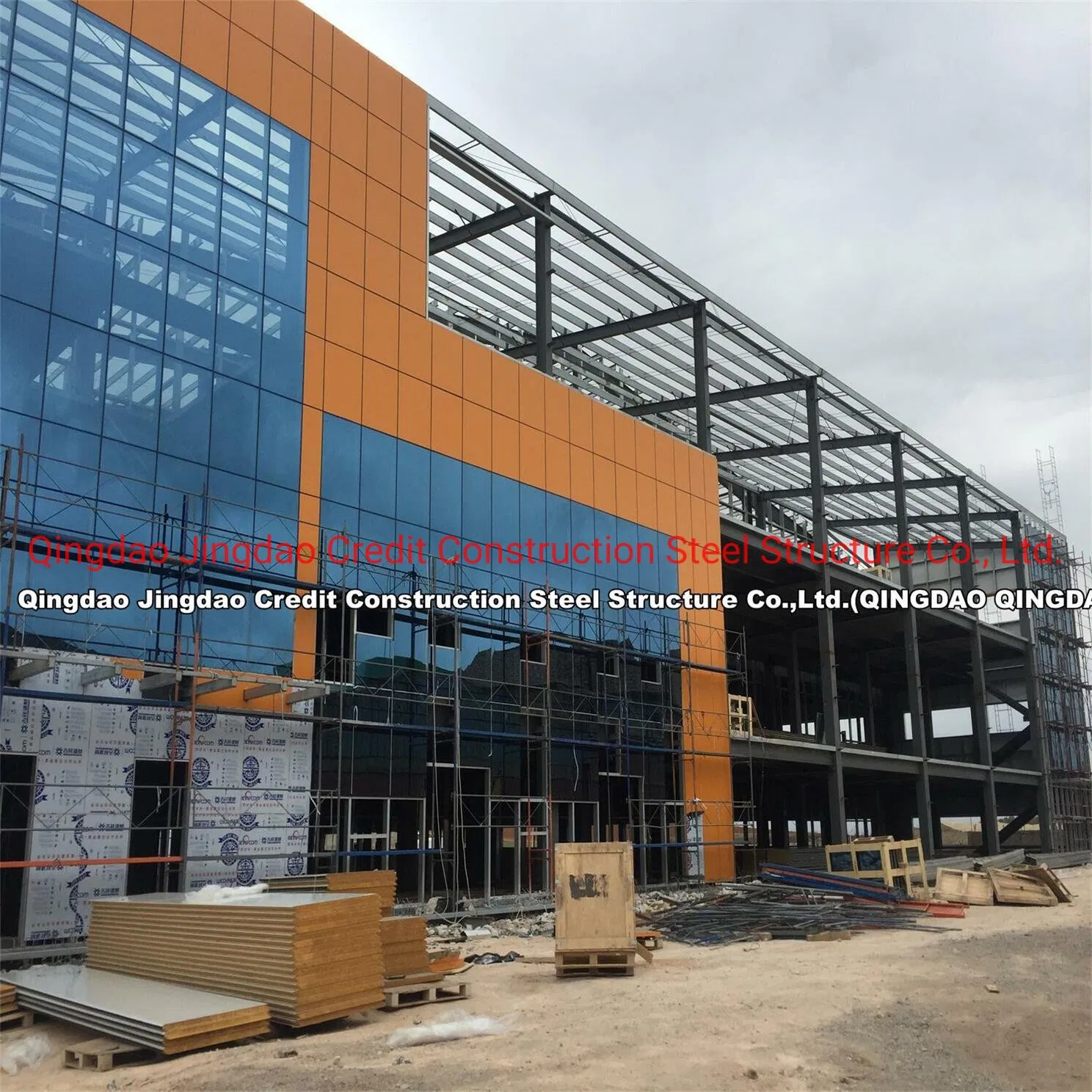 New Design Fabricated Industrial Modular Modern Mobile High Quality Prefabricated Fiberglass Houses and Villas