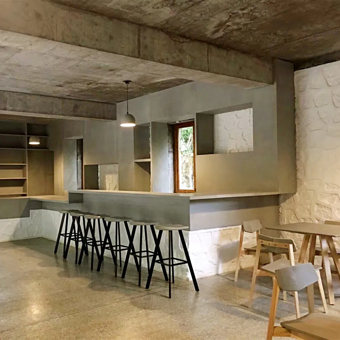 Cement-Precast-Component Durable Grc Cement Precast Chair Designable and Customizable Chairs/Tables/Trash Cans/Flower Pots/Public Equipment Environmental Friend