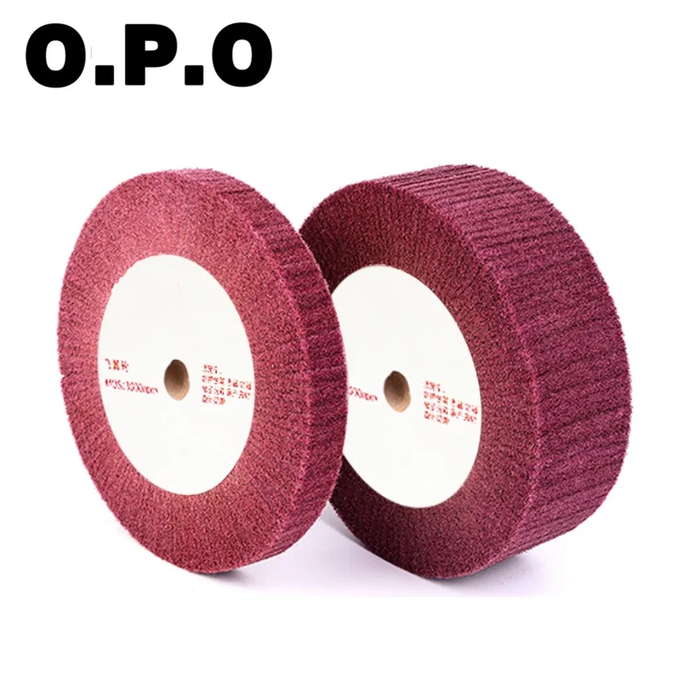 Абразивный лепестковый круг из нетканого материала