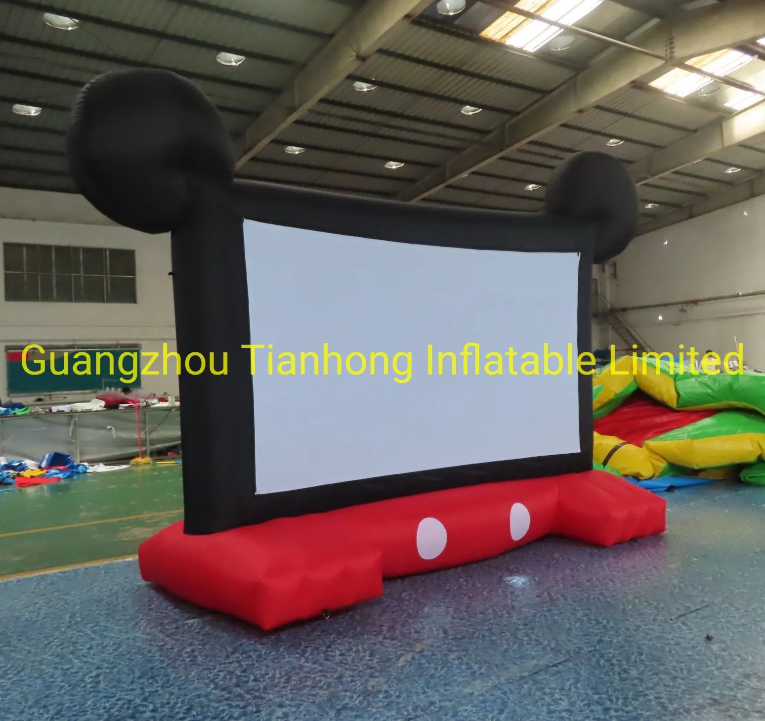 with Delivery Cost to Door 3.6X2.6m Portable Inflatable Mickey Movie Screen
