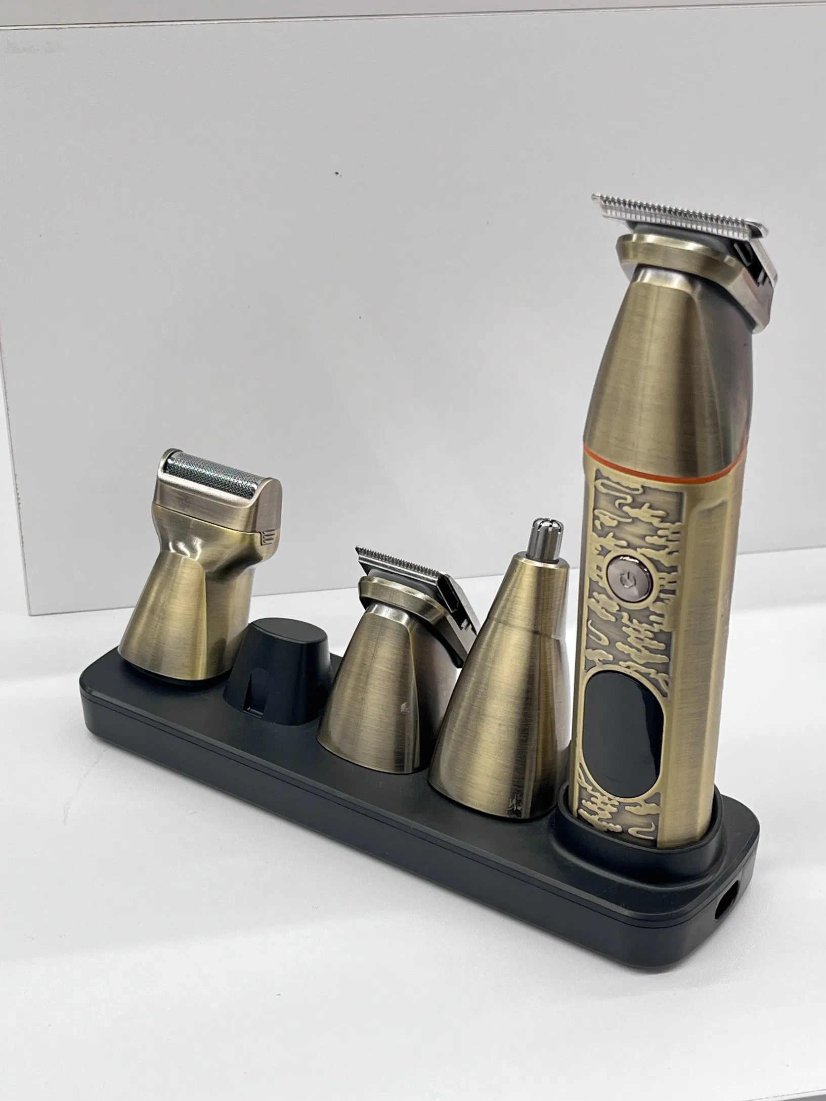 Classic Vintage Magnetic Hair Clippers Set for Home Use