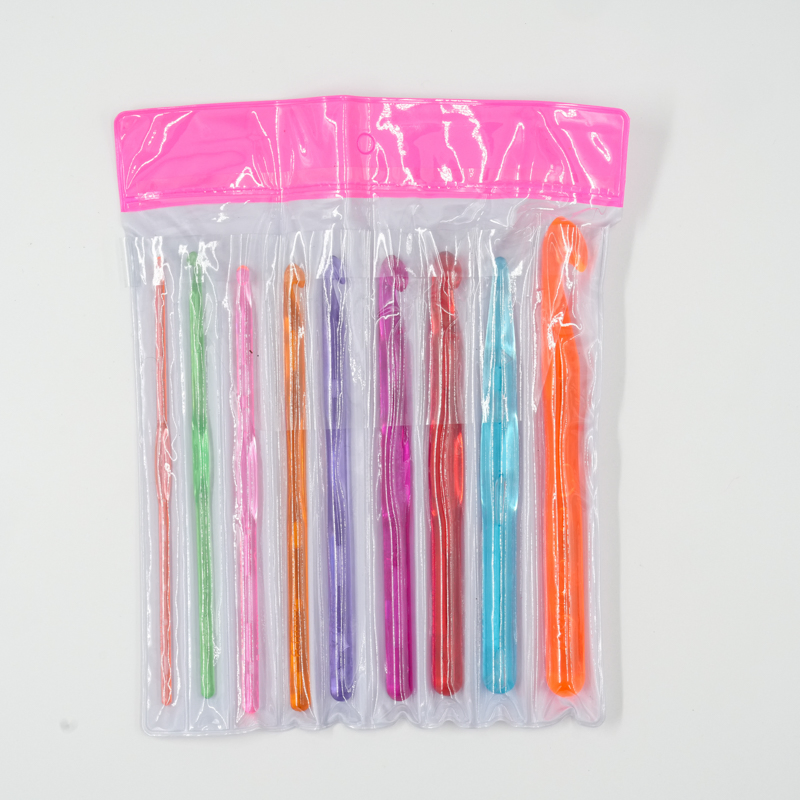 Plasatic Crochet Hook 9PCS Set