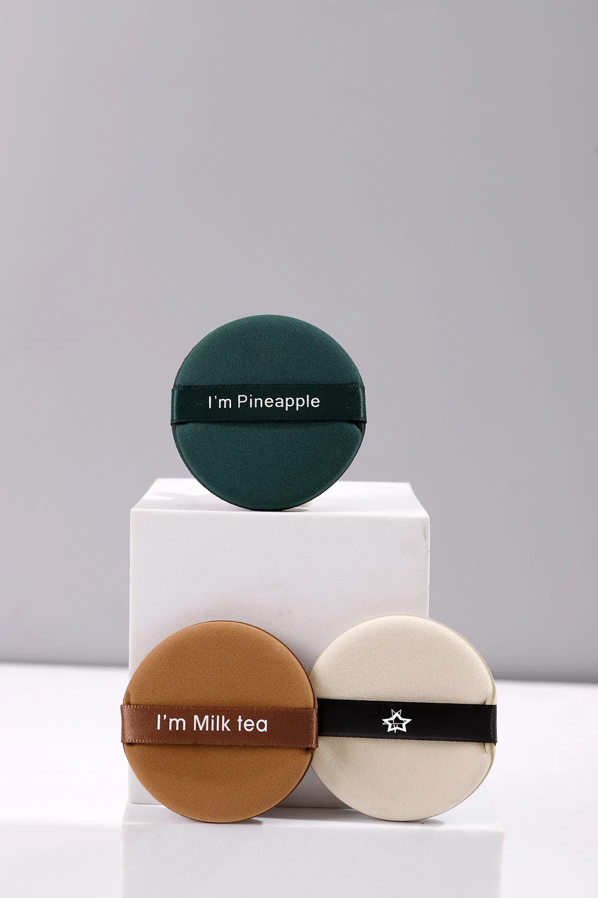 OEM Factory Custom Powder Puff Factory Cosmetic Makeup Powder Puff Make up Foundation Makeup Sponge