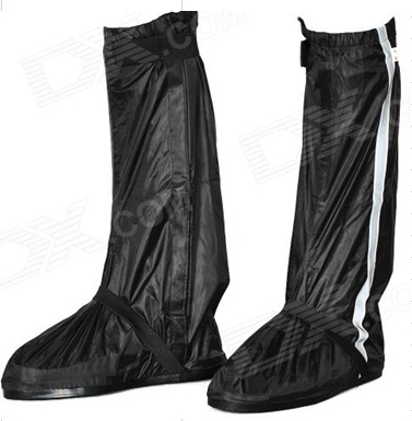 Waterproof PVC Man High Boot Shoe Cover with 42cm Height