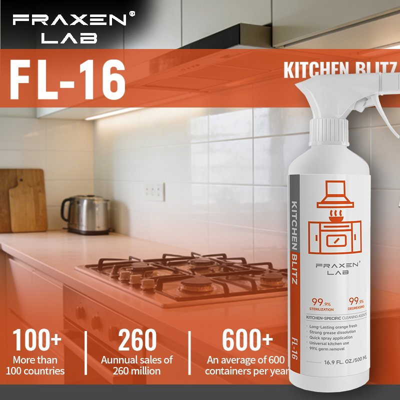 Kitchen Degreaser Factory Supply Direct Manufacturer Low MOQ Heavy Duty Degreaser Cleaner for Home Cleaning and Household Cleaning Product