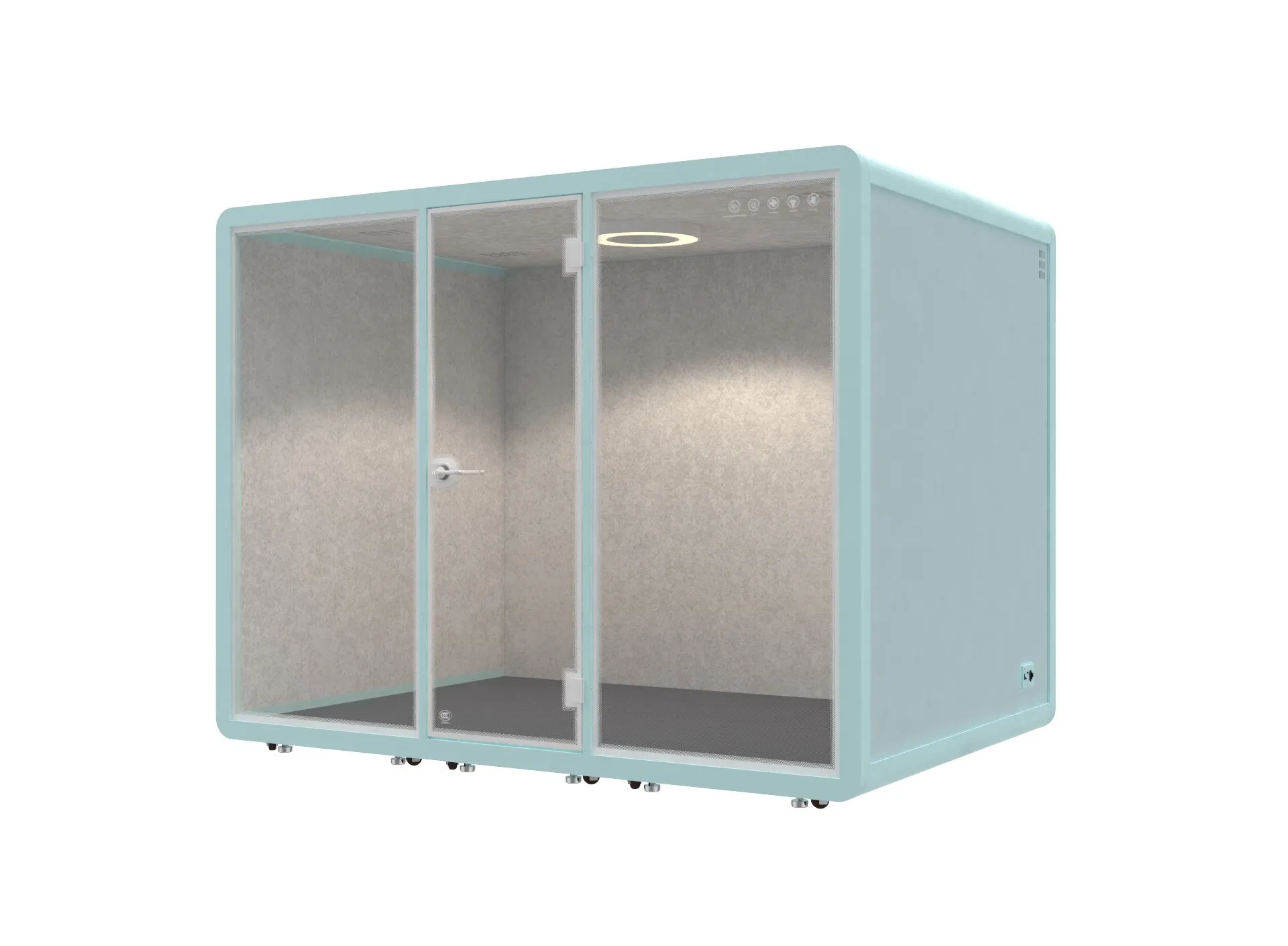 Office Privacy Soundproof Pod with Sealed Structure and High Density Sound Absorbing Panels