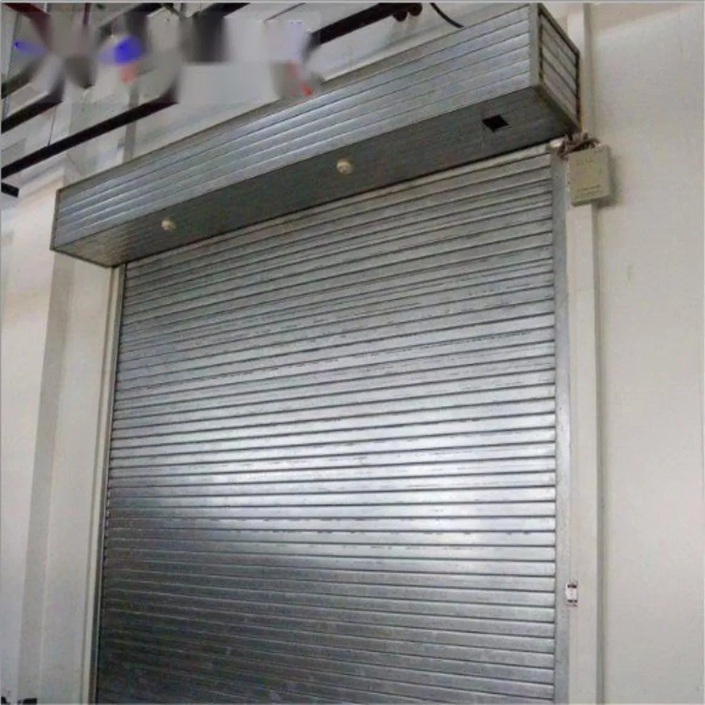 Industrial Interior Rolling Industry Roller up Galvanized Steel Metal Industry Stainless Steel Security Exterior Fire Rated Fireproof Rolling Shutters Door