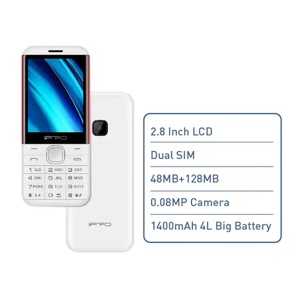 Кнопочный телефон 4G SY169 с большими кнопками, 2 SIM