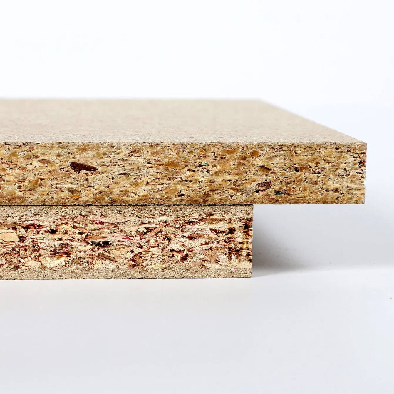 Wholesale White Melamine Faced Particle Board 12mm 15mm 18mm 20mm 40mm Chipboard for Furniture Cabinet