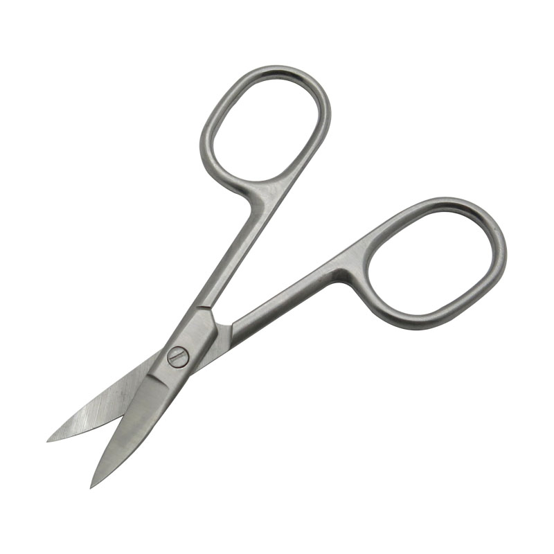3.5mm Thickness 3.5inch Beauty Eyebrow Manicure Cuticle Nail Scissors B