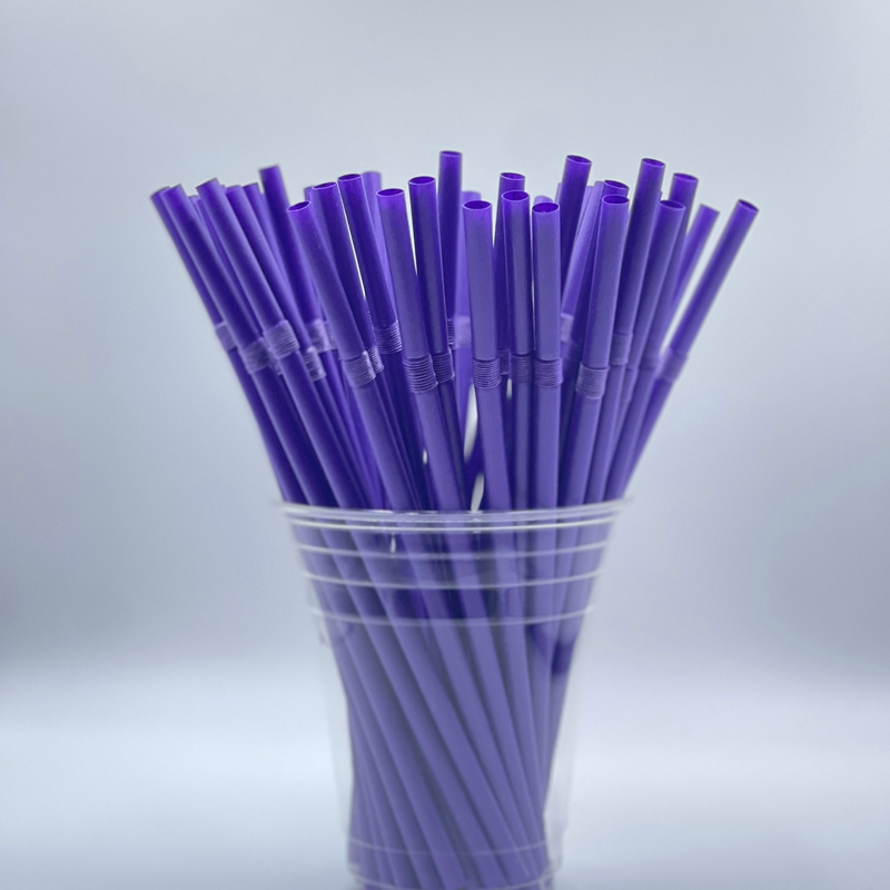 BPA-Free Sugarcane Straws 100% Biodegradable Eco-Friendly Disposable Drinking Straws Compostable Bagasse Fiber