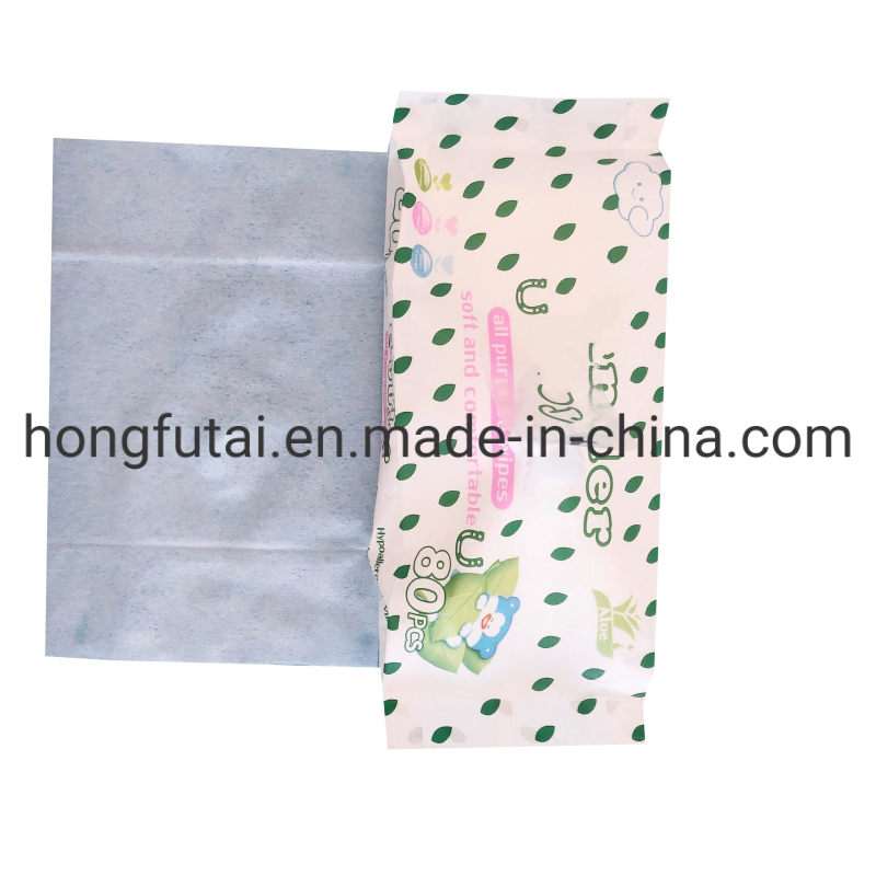 Customized Spunlace Material Hygiene Baby Cleaning Wet Wipes