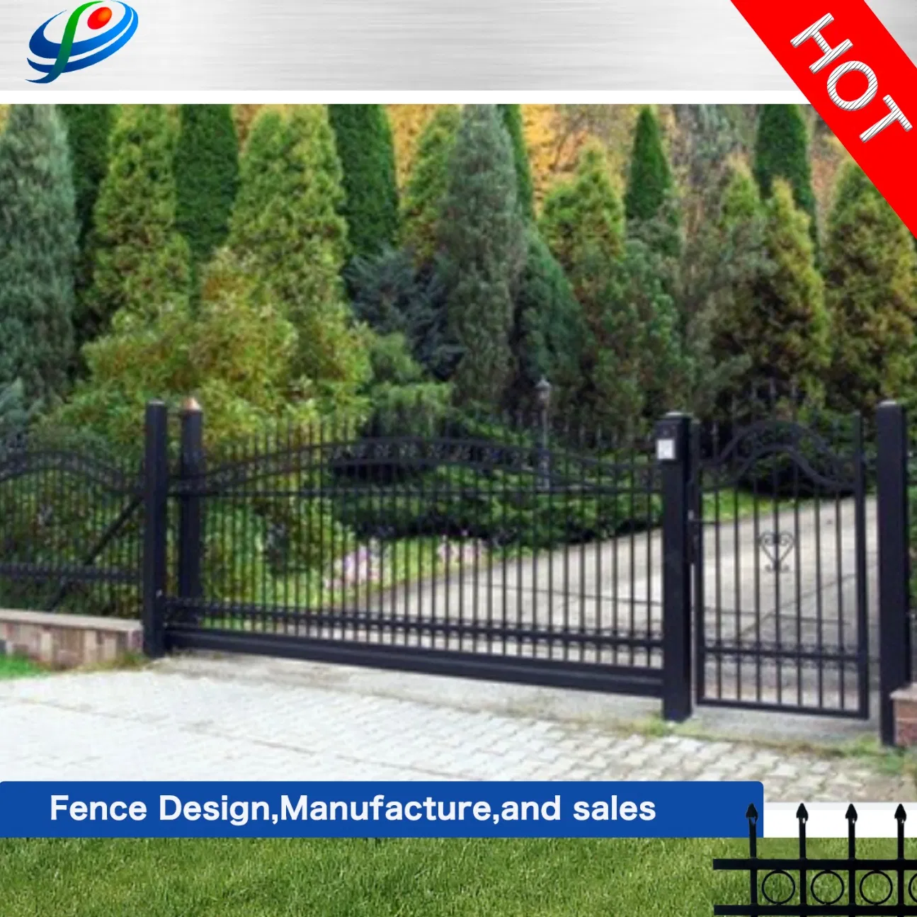 Best Price Welded Railway Metal Fence Factory