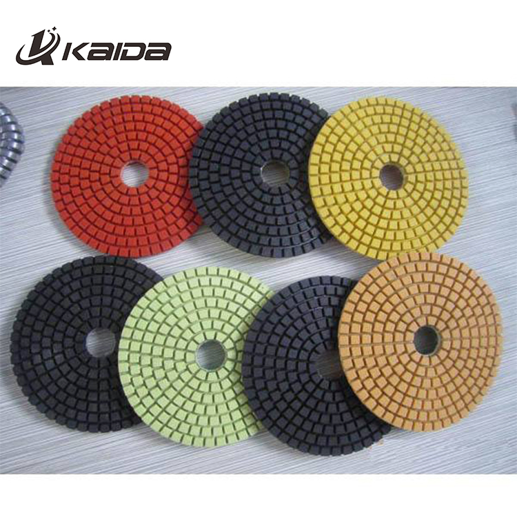 4''-100mm Wet Diamond Angle Grinder Sanding Pad for Granite Marble Stone/Polishing Pads