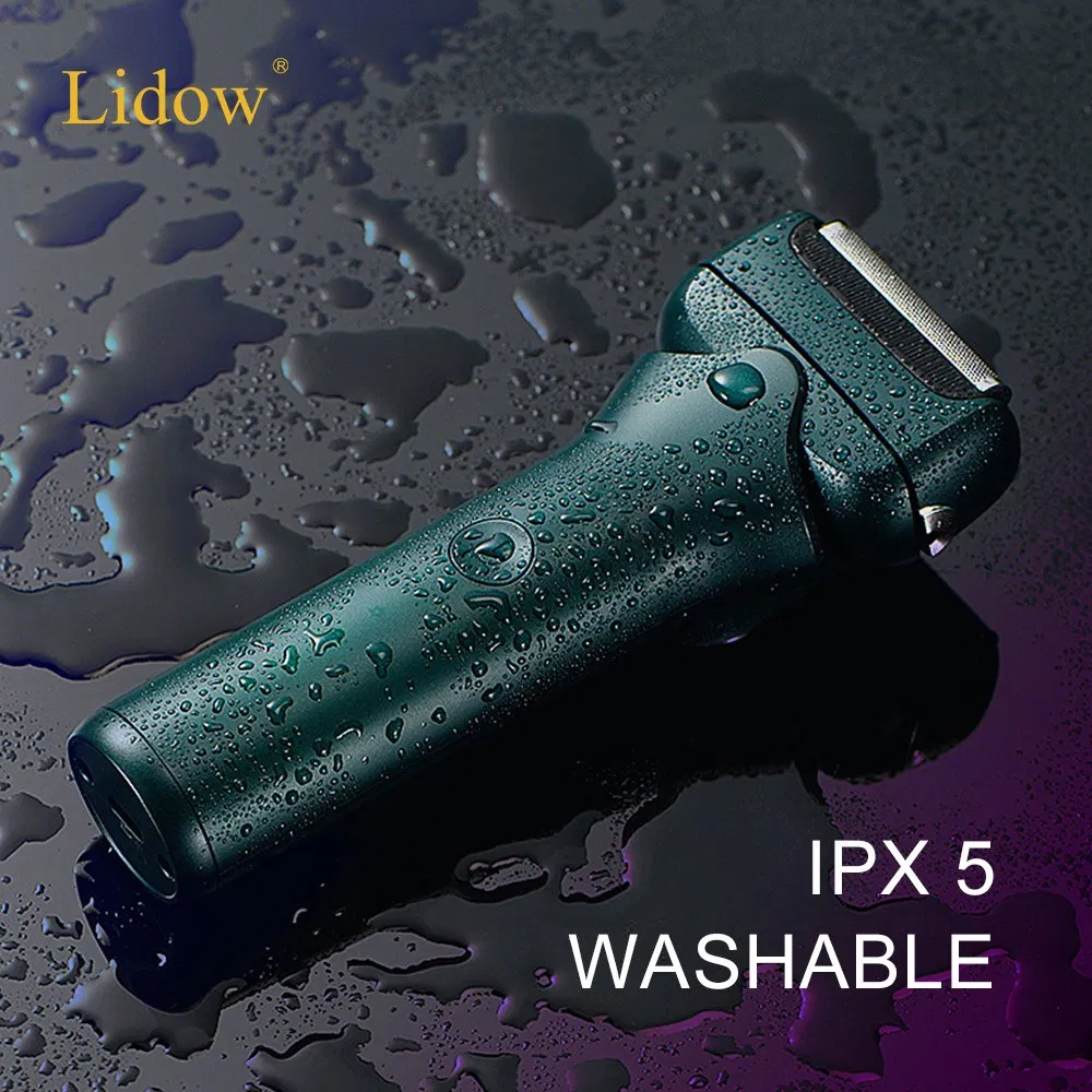 Two Reciprocating Floating Blades Electric Rechargeable Foil Shavers for Men