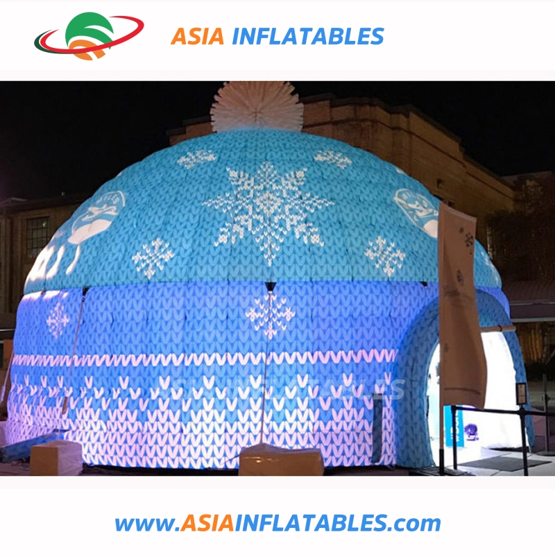 Beautiful Inflatable Dome Event Tent with Lighting