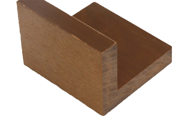 WPC Outdoor Flooring L Trim Corner Decking Edge Covering Skirt End Cover