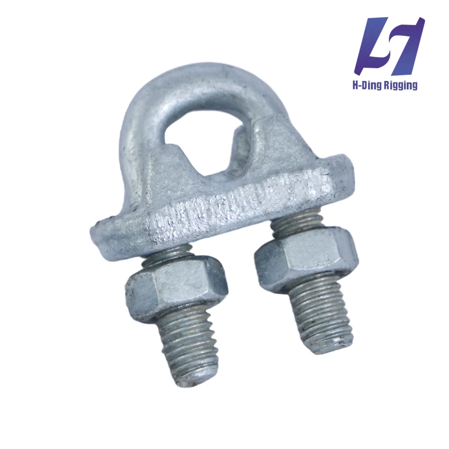 Hot DIP Galvanized Steel Wire Rope Clip Italian Style EU Standard Certified