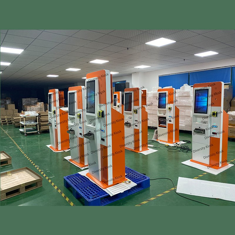 Cash Acceptor and Dispenser Bank ATM Crypto Payment Kiosk Currency Exchange Machine